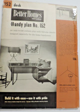 Handy Plans-152 Better Homes cachimbo/flange perna mesa 1955 móveis/carpintaria, usado comprar usado  Enviando para Brazil