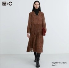 Uniqlo chiffon pleated for sale  Bellevue