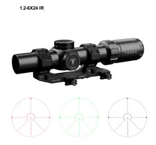 Escopo de rifle LPVO 1.2-6X24 tubo 30mm + retícula iluminada comprar usado  Enviando para Brazil