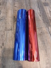 Rolos de papel folha de transferência de calor - Vermelho e azul 12" comprar usado  Enviando para Brazil
