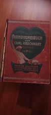 Konditoreibuch carl krackhart gebraucht kaufen  Bitterfeld