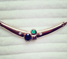 Halskette collier gold gebraucht kaufen  Wolfsburg