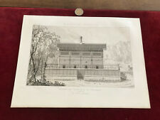 Gravure ancienne architecte d'occasion  Saint-Jean-en-Royans