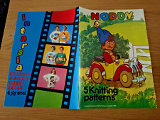 Knitting pattern noddy for sale  HIGHBRIDGE
