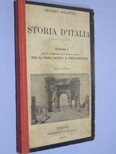 Storia italia vol usato  Salerno