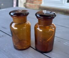 Vintage amber apothecary for sale  EAST COWES