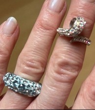 2er set ringe gebraucht kaufen  Lauenau