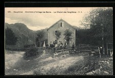 Cpa seiglières chalet d'occasion  Expédié en France