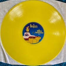 Beatles yellow vinyl for sale  WOODBRIDGE