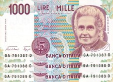 Repubblica 1000 lire usato Repubblica 1000 lire usato  Barletta