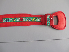 Ceinture large rouge d'occasion  Saumur