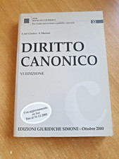 Diritto canonico giudice usato  San Lorenzo Nuovo