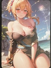 Cartão Waifu DUAL 1277 Yoimiya Genshin Impact Goddess Story anime ACG NSFW comprar usado  Enviando para Brazil