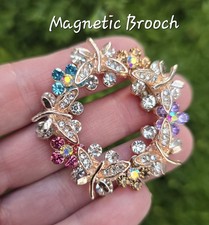 Magnetic brooch flower for sale  Salt Lake City