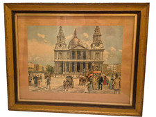 Antique vintage print for sale  BEDFORD