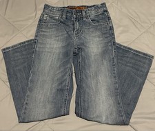 Jeans masculino rock & roll denim BB Gun ajuste regular boot cut tamanho 10R comprar usado  Enviando para Brazil