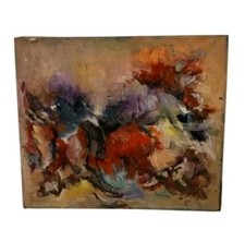 Pintura abstrata original do artista judeu Suli Pinkovitch  comprar usado  Enviando para Brazil