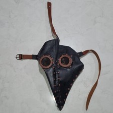  Fantasia de RPG Steampunk Plague Doutor Bico de Pássaro Máscara de Peste Preta, usado comprar usado  Enviando para Brazil