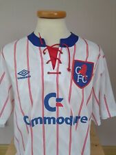 Camisa de visitante Chelsea Umbro Commodore 1992 original rara para hombre XL  segunda mano  Embacar hacia Argentina