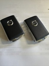 DOIS CONTROLES REMOTOS DE COURO PRETO OEM 4 Btn 2016-2022 Volvo Smart Key HUF8423 YGOHUF8423 comprar usado  Enviando para Brazil