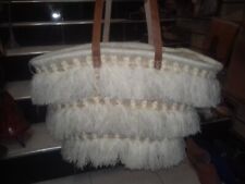 Bolsa De Palha Cesta Francês Mercado Francês Cesta, Bolsa De Praia feito à mão cesto Marroquino comprar usado  Enviando para Brazil