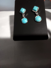 Turquoise drop earrings for sale  DRIFFIELD