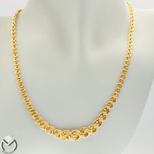 Collana oro giallo usato  Italia