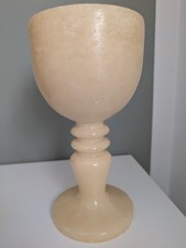 Vintage alabaster kelch gebraucht kaufen  Solingen