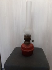 Lampe pétrole rouge d'occasion  Bondy