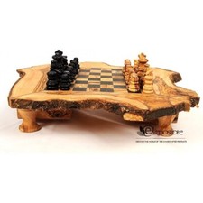 Scacchiera rustica legno usato  Erice