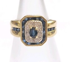 Bague 18k saphirs d'occasion  Lorgues