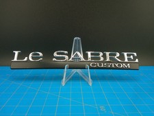 Emblema vintage Buick LeSabre personalizado cromado emblema fabricante de equipamento original 25648731 GM acabamento clássico comprar usado Emblema vintage Buick LeSabre personalizado cromado emblema fabricante de equipamento original 25648731 GM acabamento clássico comprar usado  Enviando para Brazil