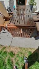 Gartentisch holz stühlen gebraucht kaufen  Horb am Neckar