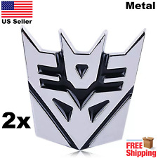 2x Adesivo de Carro 3D Metal Transformers Emblema Autobots Decepticon 3" , usado comprar usado 2x Adesivo de Carro 3D Metal Transformers Emblema Autobots Decepticon 3" , usado comprar usado  Enviando para Brazil