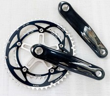 Crankset guarnitura carbon usato  Italia