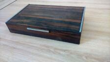 Wooden box. boite d'occasion  Fayence