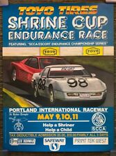 Toyo Pneus Santuário Copa Carro de Corrida de Resistência Vintage 1986 Cartaz Ferrari Escort  comprar usado  Enviando para Brazil