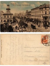 CPA AK WARSZAWA Ulica Marszalkowska POLAND WARSZAWA (289701) na sprzedaż  Wysyłka do Poland
