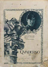 Quaderno scolastico fascista usato  Sarzana