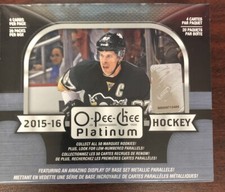 Usado, 2015-16 15-16 Upper Deck OPC PLATINUM NHL hobby hóquei caixa lacrada de fábrica comprar usado  Enviando para Brazil