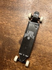 Raro Tech Deck Longboard Skate Land Yachtz Listra Preta Caveira comprar usado  Enviando para Brazil