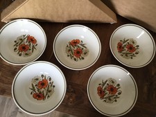 Meakin poppy design for sale  BRIDGEND