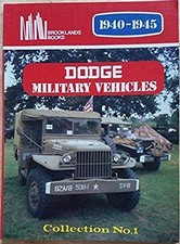 DODGE MILITARY VEHICLES COLLECTION NO. 1 1940-1945 By T. Richards & B/w VG segunda mano  Embacar hacia Mexico