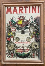 Martini advertising mirror for sale  ROCHESTER