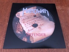 MANOWAR Defender 12" PICTURE DISC Vinyl Maxi-Single 1993 German Press RARE comprar usado  Enviando para Brazil