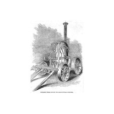 Usado, Motor a vapor portátil para uso agrícola - Impressão antiga 1846 comprar usado Usado, Motor a vapor portátil para uso agrícola - Impressão antiga 1846 comprar usado  Enviando para Brazil