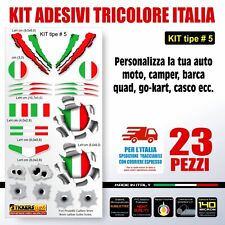 Kit adesivi tricolore usato  Pineto