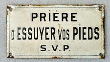 Rare enameled plate d'occasion  Expédié en Belgium