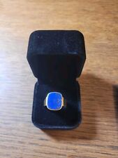 herrenring lapislazuli gebraucht kaufen  Bielefeld