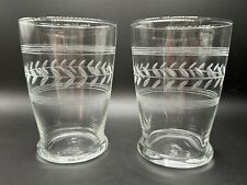 Vintage etched glassware for sale  Carmel